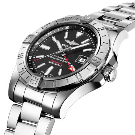 avenger breitling color black|Breitling automatic watch.